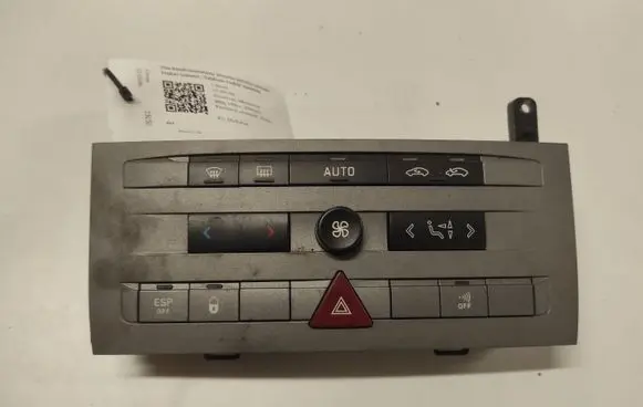 Citroen C5 Climate control unit 96610450 96498324 96498318