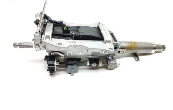 Steering wheel axle set