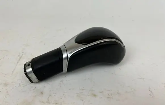 Gear lever shifter trim leather/knob
