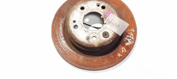 Honda FR-V Rear brake disc neventiliuojamas