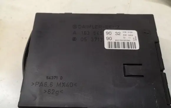 Mercedes-Benz ML W163 Comfort/convenience module A1635459032