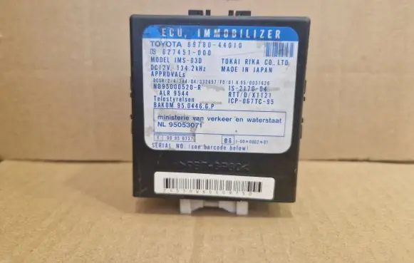 Immobilizer control unit/module