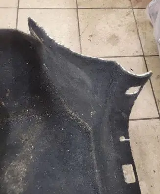Volvo V40 Front floor carpet liner 25615030 30733969