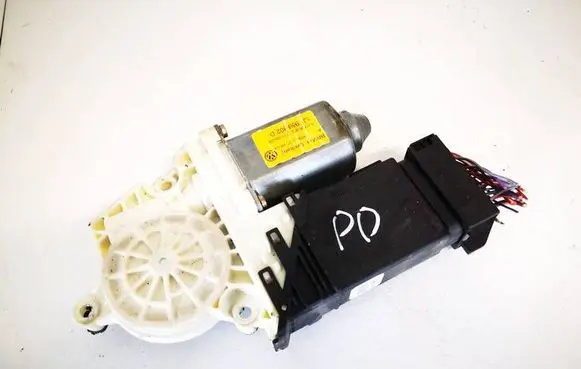 Volkswagen Bora Front door window regulator motor 1j1959802c