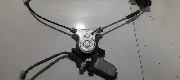 Sliding door window regulator with motor