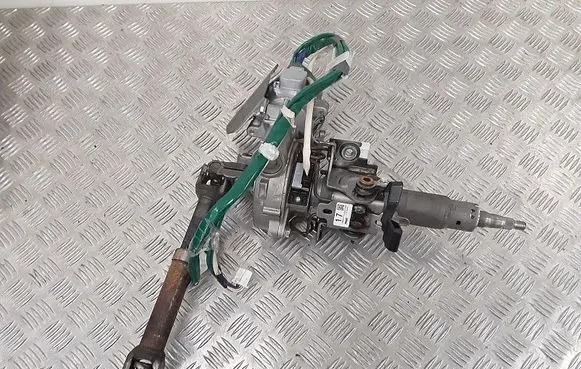 Steering wheel axle