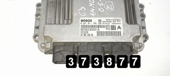 Citroen C3 Engine control unit/module 1400hdi96585568800281011785