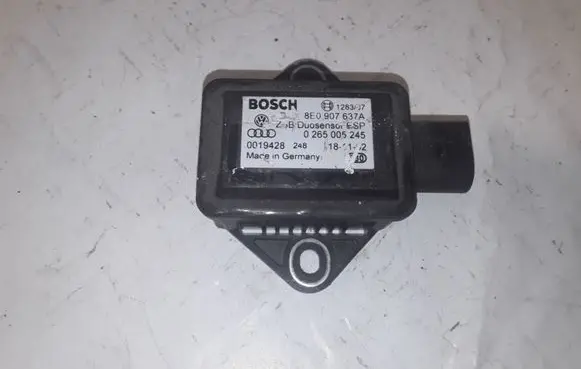 Audi A4 S4 B6 8E 8H ESP acceleration yaw rate sensor 0265005245 8E0907637A