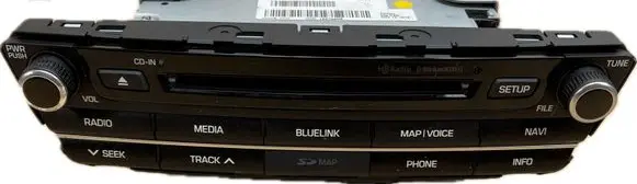 Hyundai Genesis GPS navigation control unit/module 96560B14204X