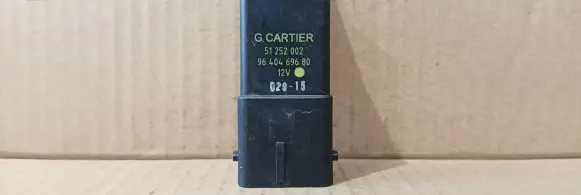 Citroen C5 Glow plug pre-heat relay 9640469680 51252002 CARTIER