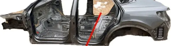 Audi Q3 F3 Rear bodywork 