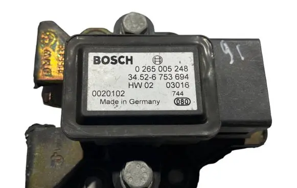 BMW X5 E53 ESP acceleration yaw rate sensor 6753694 34526753694 0265005248