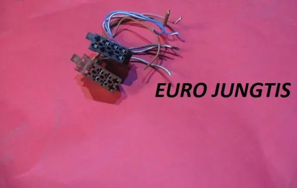 Volkswagen Golf III EUR ISO radio connector 