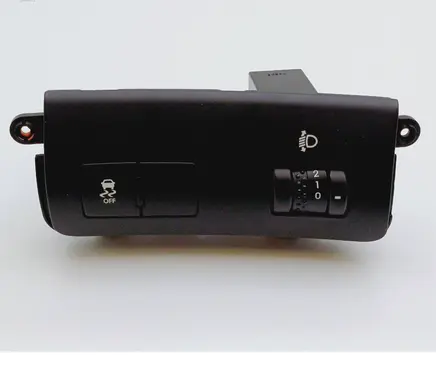 Headlight level height control switch
