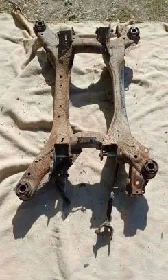 Rear axle beam
