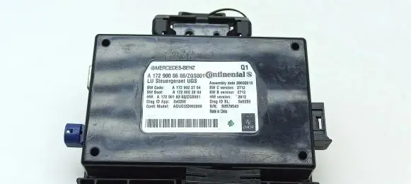 Mercedes-Benz E W212 Other control units/modules A1729000608 A1729022704 A1729022804