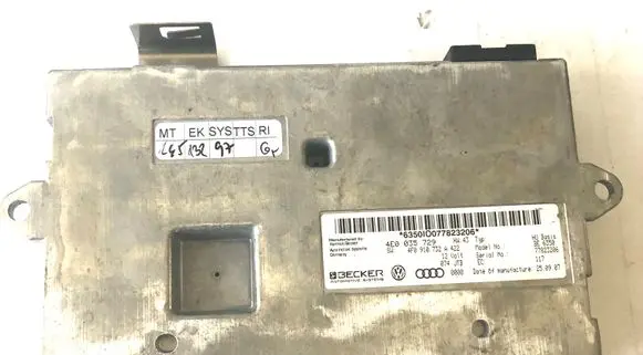 Audi A6 S6 C6 4F MMI control unit 4E0035729 4F0910732A