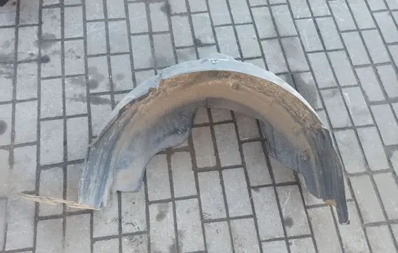 Renault Latitude (L70) Rear arch fender liner splash guards