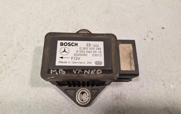 Mercedes-Benz Vaneo W414 ESP acceleration yaw rate sensor 0265005246 A0025426618