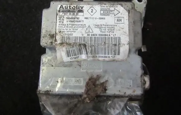 Peugeot 308 Airbag control unit/module 9664909780 607059500