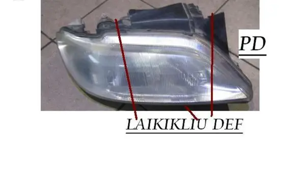 Citroen Xsara Headlight/headlamp