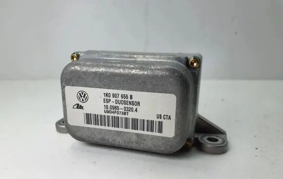 Volkswagen Golf V ESP acceleration yaw rate sensor 1K0907655B 10098503204 U9D4F073BT