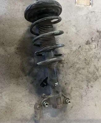 Nissan Primera Front shock absorber with coil spring