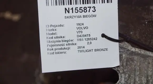 Volvo V70 Automatic gearbox 1285242