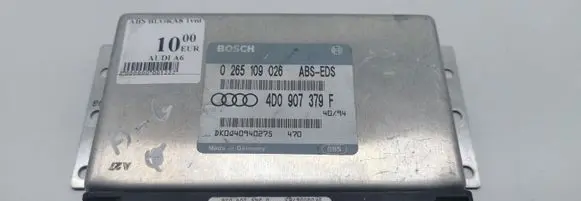 Audi A6 S6 C4 4A ABS control unit/module 4D0907379F 0265109026