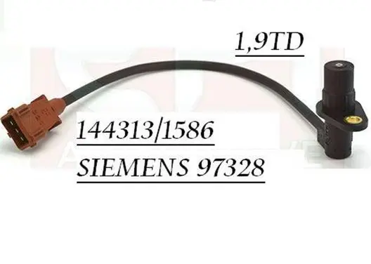 Peugeot 406 Crankshaft position sensor 144313 1586