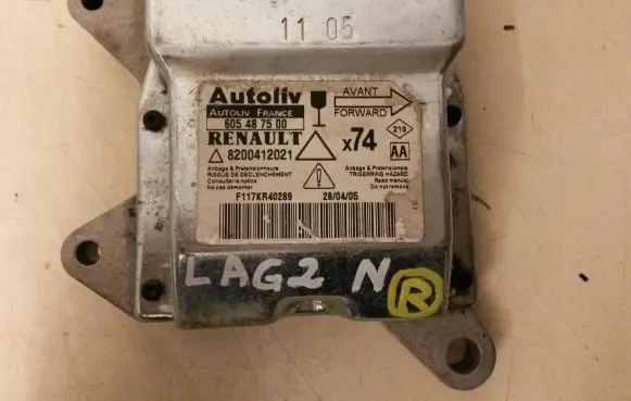 Renault Laguna II Airbag control unit/module 8200412021 605487500