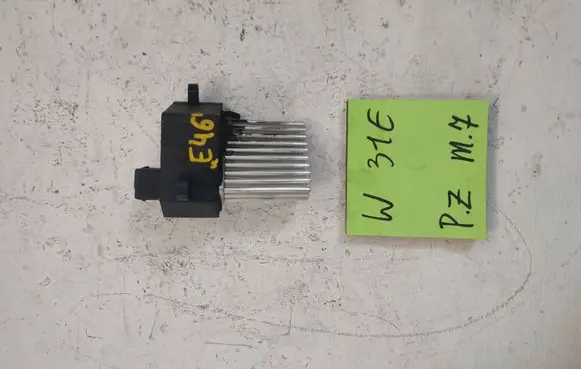 BMW 3 E46 Heater blower motor/fan resistor 8974516