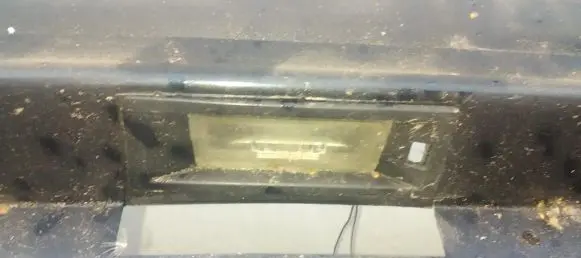 Fiat Bravo - Brava Number plate light