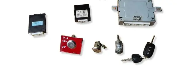 Suzuki Ignis Engine ECU kit and lock set 3392086G02 086G0 E6T17271H4ZE