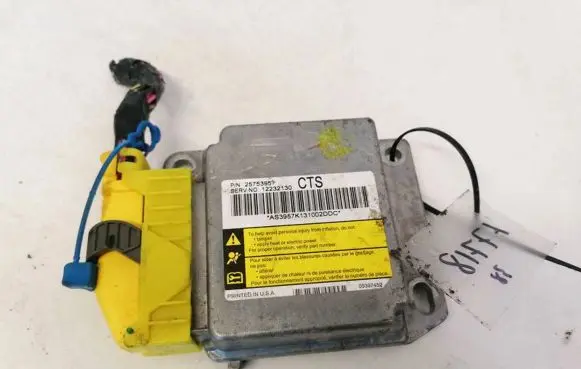 Cadillac CTS Airbag control unit/module 12232130 25753957