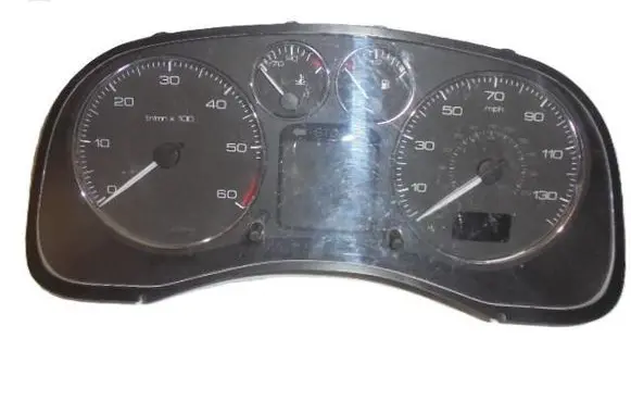 Peugeot 307 Speedometer (instrument cluster) 9654485580