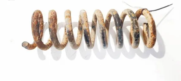 Mercedes-Benz E W210 Rear coil spring