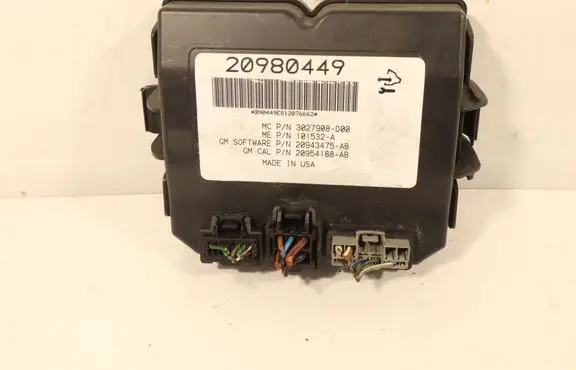 Opel Insignia A Central body control module 20980449