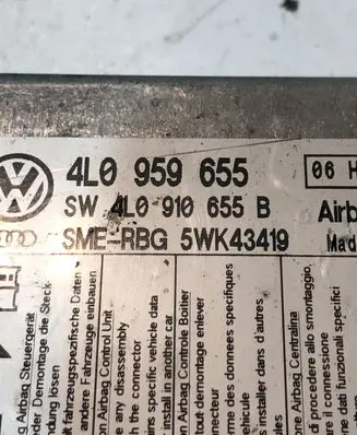 Audi Q7 4L Airbag control unit/module 4l0959655