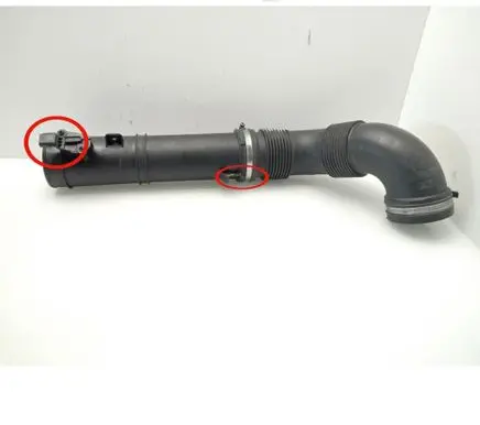 Fiat Ducato Turbo air intake inlet pipe/hose 52168828 52168827