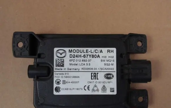 Mazda CX-3 Blind spot module D24H67Y80A