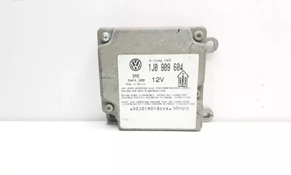Volkswagen PASSAT B5 Airbag control unit/module 1J0909604