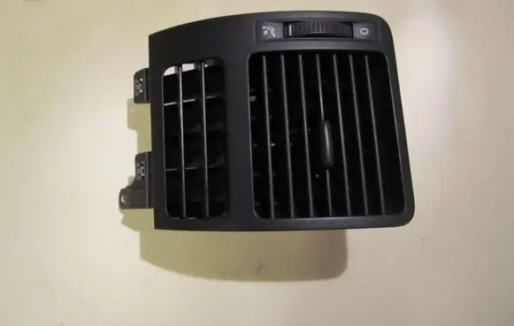 Volkswagen Touran I Dashboard side air vent grill/cover trim 1T0819703B