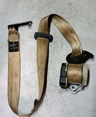 Audi A6 S6 C6 4F Rear seatbelt 193857737 00024204