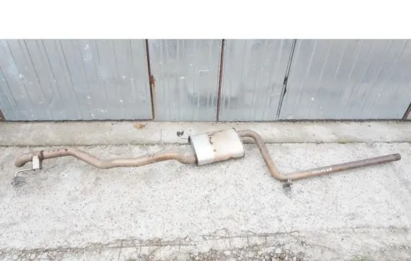 Volkswagen PASSAT B8 Rear muffler/silencer tail pipe 