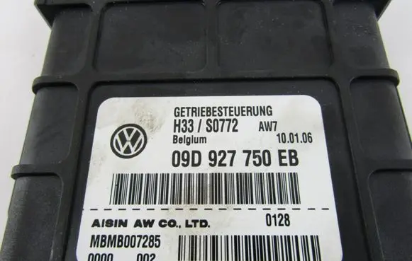 Volkswagen Touareg I Gearbox control unit/module 09D927750EB