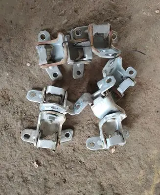 Front door hinge set