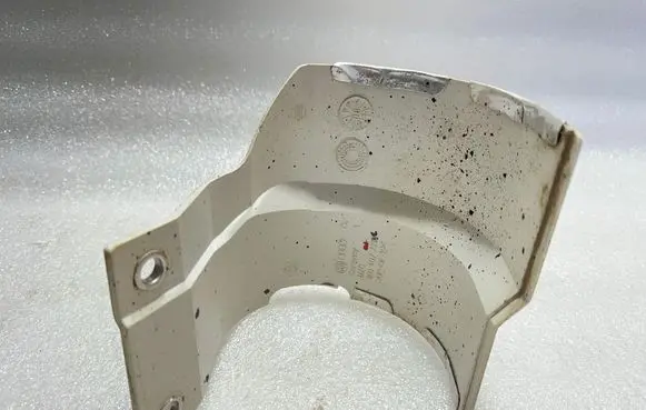 Heat shield in engine bay