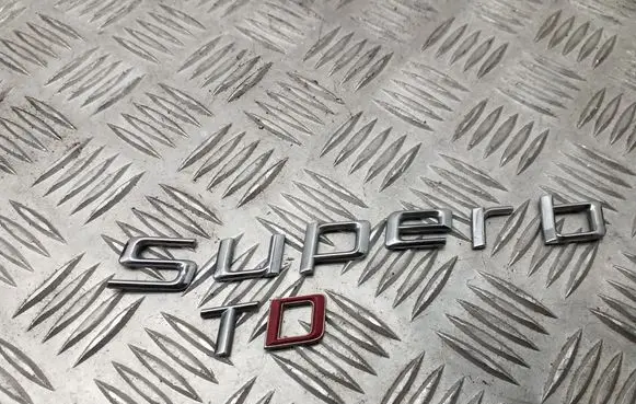 Skoda Superb B6 (3T) Rear loading door model letters 