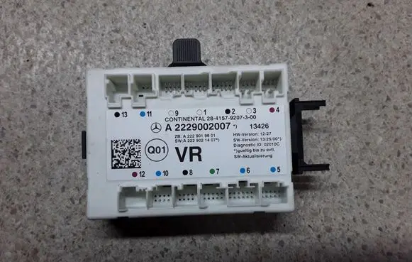Mercedes-Benz S W222 Door control unit/module A2229002007